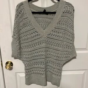 White House Black Market crochet top medium